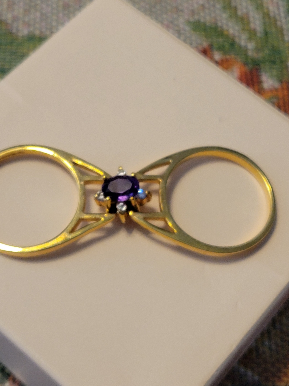 VINTAGE LIND FLIP RING - Picture 3 of 8